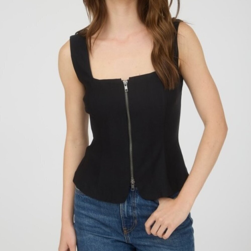 1 LEFT!! JUST ZIP IT BLACK TOP